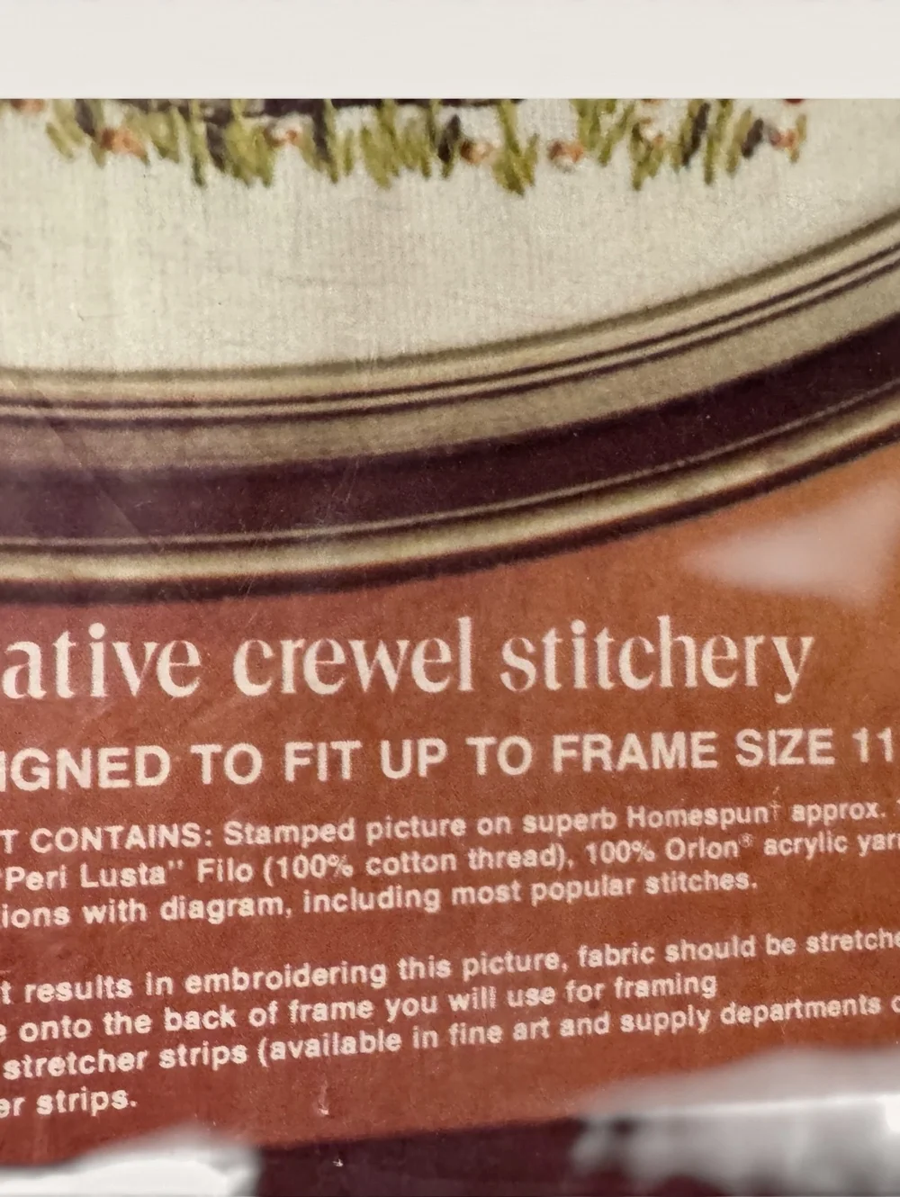 Exquisite Hummel Stitchery Crewel Kit by Paragon Needlecraft, 1976